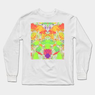 Paint abstract colourful Long Sleeve T-Shirt